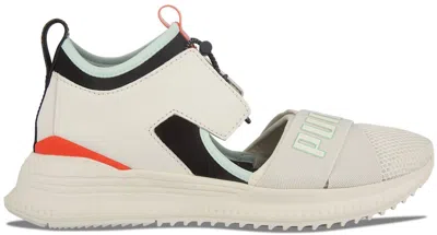 Pre-owned Puma Avid Trainer Rihanna Fenty (women's) Sneakers In Vanilla Ice/bay Cherry/ Black