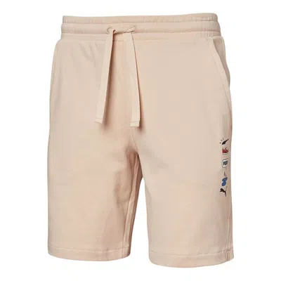 Puma Awareness Cargo Woven Shorts 'beige Black' In Neutral