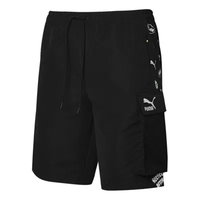 Puma Awareness Cargo Woven Shorts 'black White'