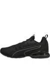 Puma Axelion Lace-up Sneakers In Black