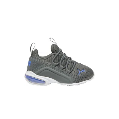 Pre-owned Puma Axelion Mesh Toddler 'mineral Grey Cobalt' | Infant Size 9