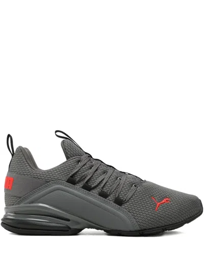 Puma Axelion Refresh "grey" Sneakers In Gray