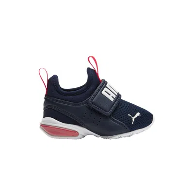 Pre-owned Puma Axelion Slip-on Infant 'peacoat Red' | Blue | Infant Size 6