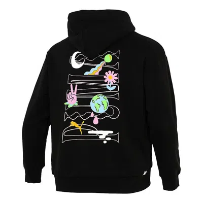 Puma Back Logo Printing Sports Black