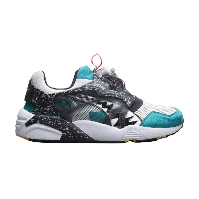 Pre-owned Puma Bait X Disc Blaze 'warthog' In White