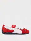 Puma Speedcat Suede Ballet Women S Shoes In Red
