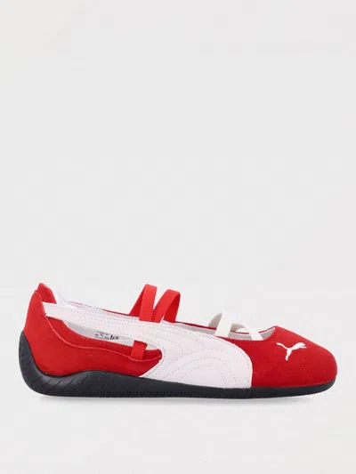 PUMA BALLET FLAT PUMA WOMAN COLOR RED,H36262014