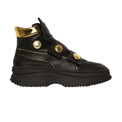 Pre-owned Puma Balmain X Wmns Deva Straps 'black'