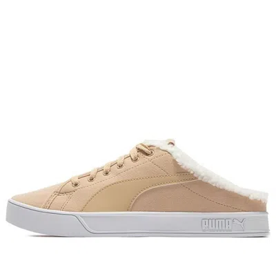 Puma Bari Mule Sherpa In Nude