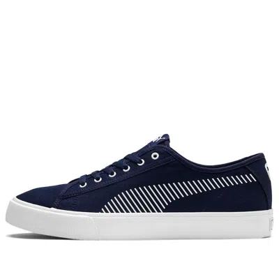 Puma Bari Stylish Retro Low Top Casual Skate Shoes Unisex Navy Blue