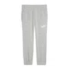 Puma Basic Essentials Little Kids' Fleece Joggers Pant In Gray