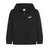 Puma Basic Essentials Little Kids' Hoodie In Black