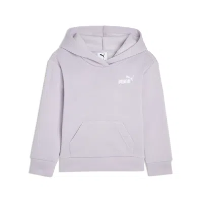 Puma Basic Essentials Little Kids' Hoodie In Purple