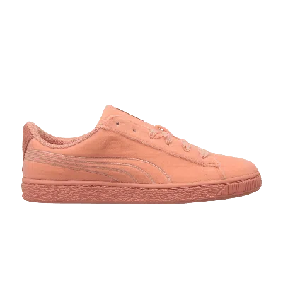 Pre-owned Puma Basket Classic Jr 'desert Flower' In Pink
