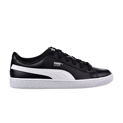 Pre-owned Puma Basket Classic Lfs Jr 'black White' | Kid's Size 4.5