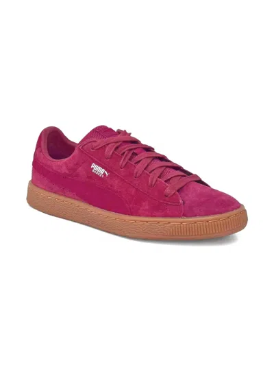 Puma Kids' Basket Classic Weatherproof Gs "tibetan Red" Sneakers In Pink