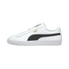 Puma Smash 3.0 Leather Sneaker In White- Black