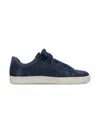 Puma Basket Heart "blue/white" Sneakers In Blue