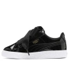 Puma Basket Heart Patent Little 'black White' In Multi