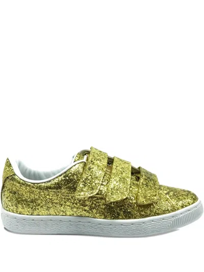 Puma Basket Starp Glitter Sneakers In Multi
