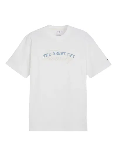 Puma Basketball Nostalgia T-shirt In White