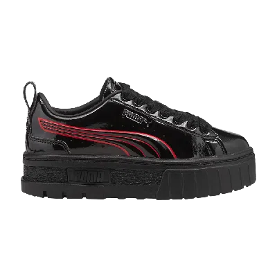 Pre-owned Puma Batman X Mayze Big Kid 'catwoman' In Black