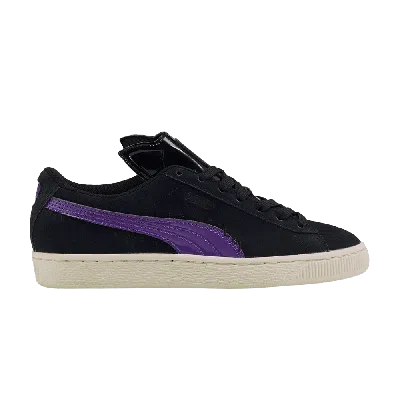 Pre-owned Puma Batman X Suede Classic Big Kid 'catwoman' In Black
