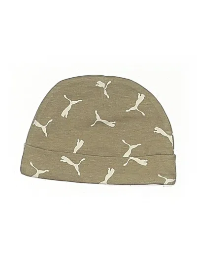 Pre-owned Puma Babies' Beanie Hat In Tan