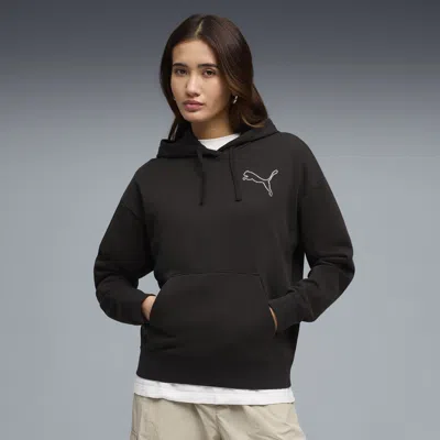 Puma Bedazzled Women's Hoodie In Black