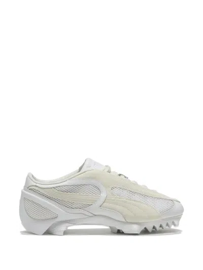 Puma Beisser Lace-up Cleats In Neutral