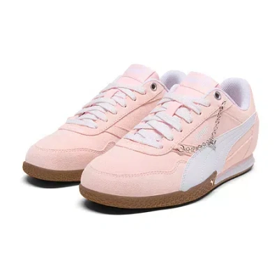 Puma Bella Donna Sd Charm Big Kid Girls Sneakers In Pink