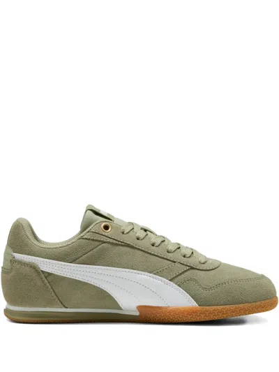Puma Bella Donna Sd Stripe Sneakers In Green