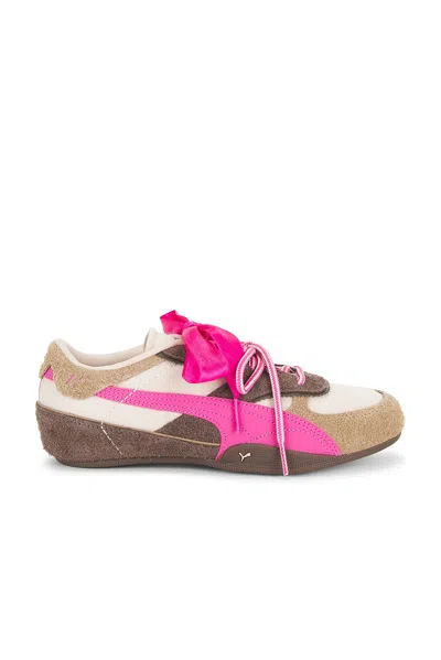 Puma Bella Mina Sneakers In Brown