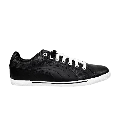 Pre-owned Puma Benecio Leather 'black'