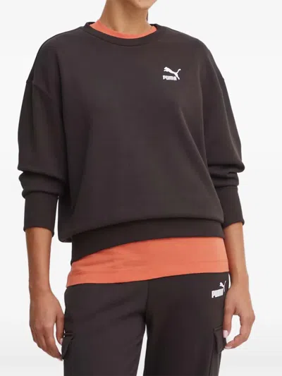 Puma Better Classic Logo-print Sweater In Black