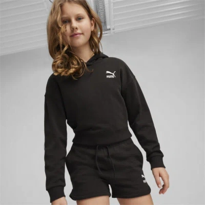 Puma Better Classics Big Kids' Hoodie In Black