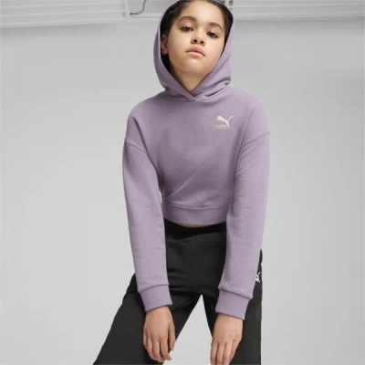 Puma Better Classics Big Kids' Hoodie In Pale Plum