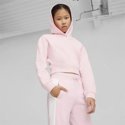 Puma Better Classics Big Kids' Hoodie In Whisp Of Pink