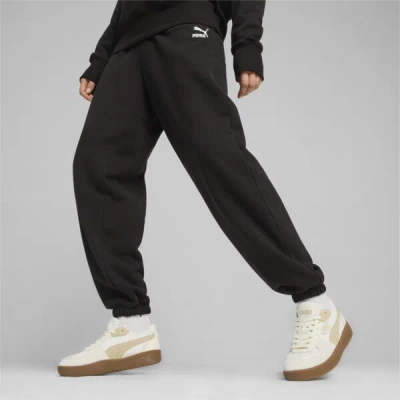 Puma Women's Essential Water-repellent Ripstop Straight Pants In Black