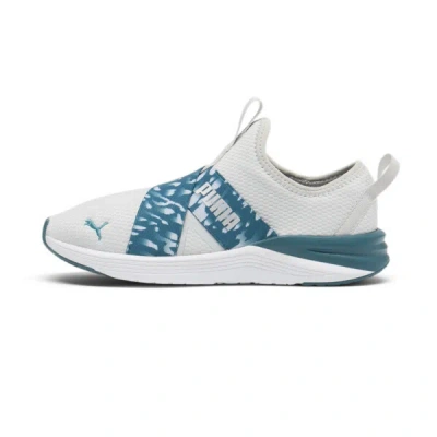Puma Better Foam Prowl Slip-on Gp Women's Training Shoes In Cool Light Gray-cold Green