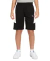 Puma Big Boys 8-1/2 Inch Core Pack Shorts In  Black
