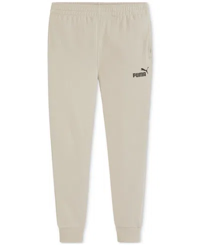 Puma Kids' Big Boys Core Pack French Terry Essential Joggers In Light Beig