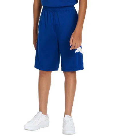 Puma Kids' Big Boys Essential Speed Pack Pull-on Performance Shorts In Vivid Blue