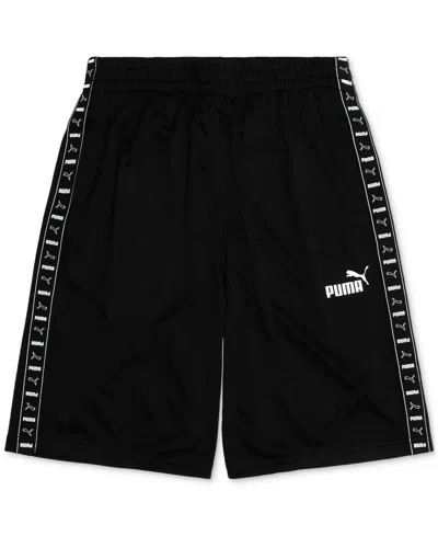 Puma Kids' Big Boys Logo Lab Shorts In  Black