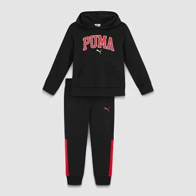 Puma Big Kid Boys 2-pc. Pant Set In Black