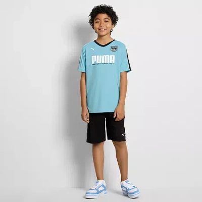 Puma Big Kid Boys 2-pc. Short Set In Blue