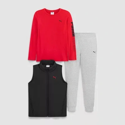 Puma Big Kid Boys 3-pc. Pant Set In Multi