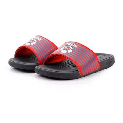 Puma Big Kid Boys Cool Cat 2.0 Slide Sandals In Multi