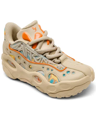 Puma Big Kids Lamelo Ball Lafrance Rnr Casual Sneakers From Finish Line In Nude