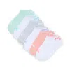Puma Big Kids No Show Socks [6 Pairs] In Assorted Colours